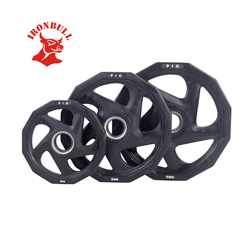 100522 5 Grips 12 sides black rubber plate