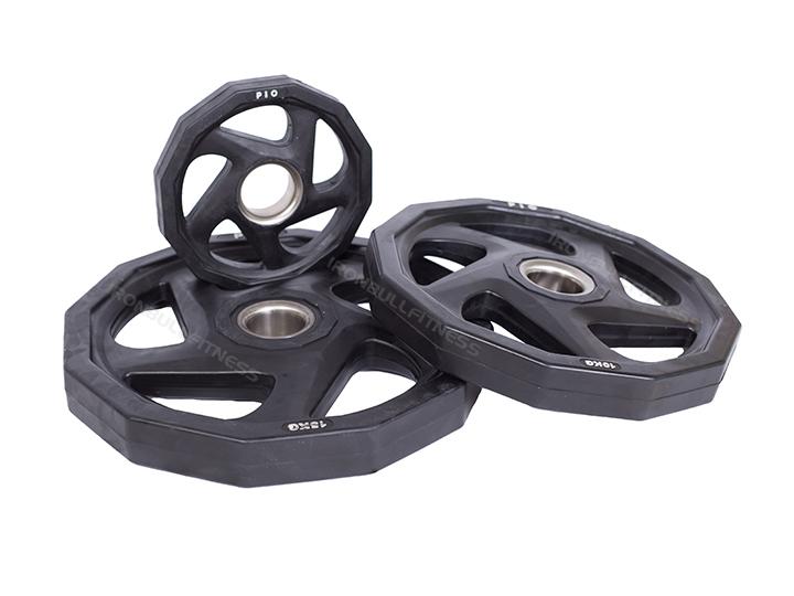 100522 5 Grips 12 sides black rubber plate