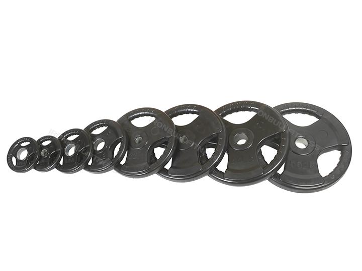 100501 Tri-Grip black rubber plate