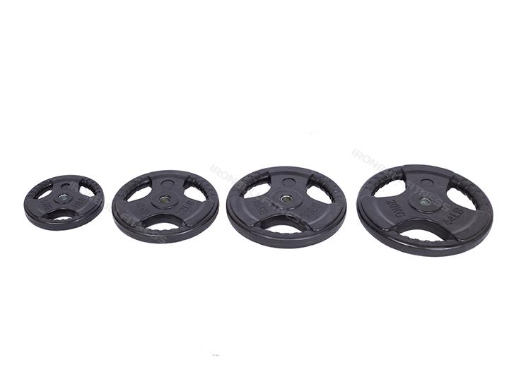 100501 Tri-Grip black rubber plate