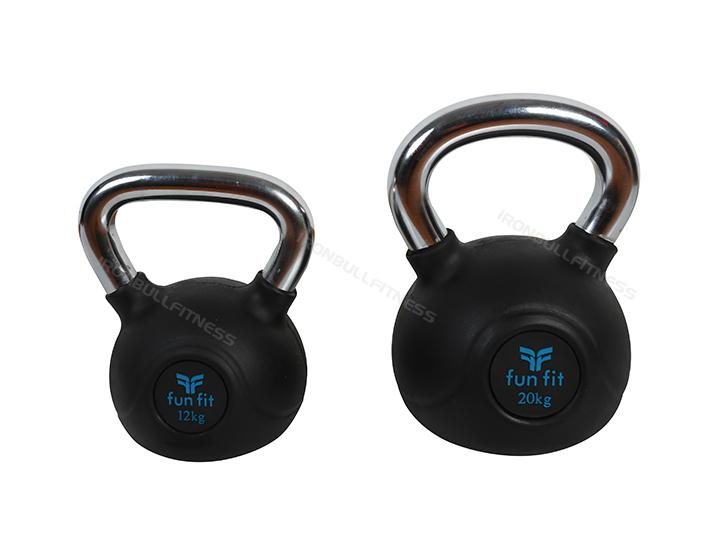 W1501 Rubber kettlebell