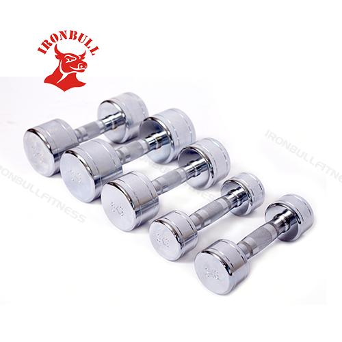 W100412 Chrome steel dumbbell