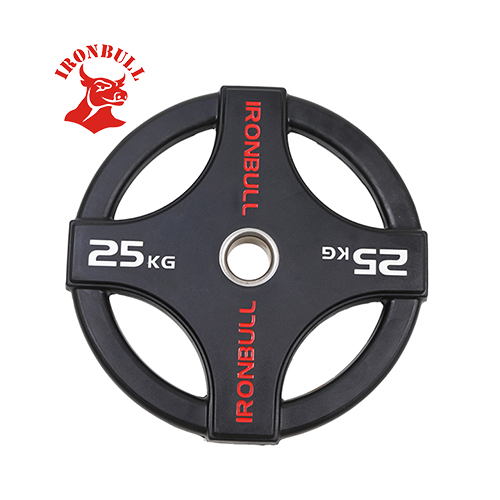 IR5206 4 grip Weight rubber plate with logo 