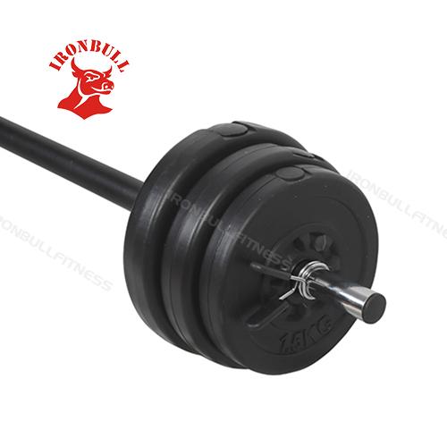  W100568 14kg black cement Pump barbell
