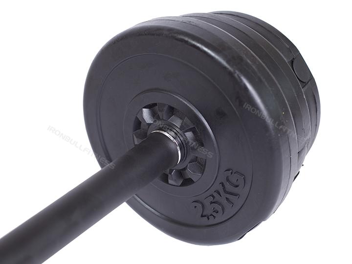  W100568 14kg black cement Pump barbell