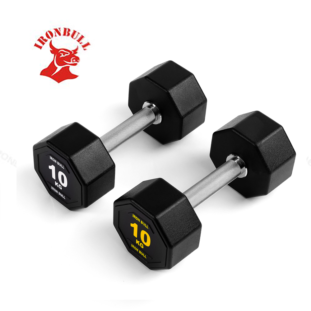 IR3820 8-Sided PEV dumbbell